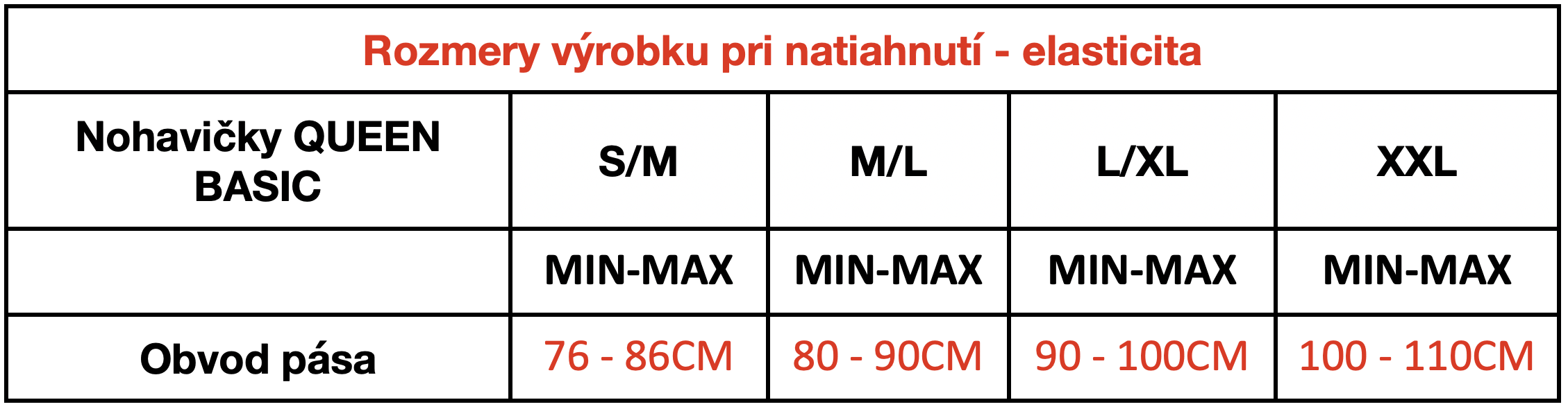 Nohavičky QUEEN BASIC B